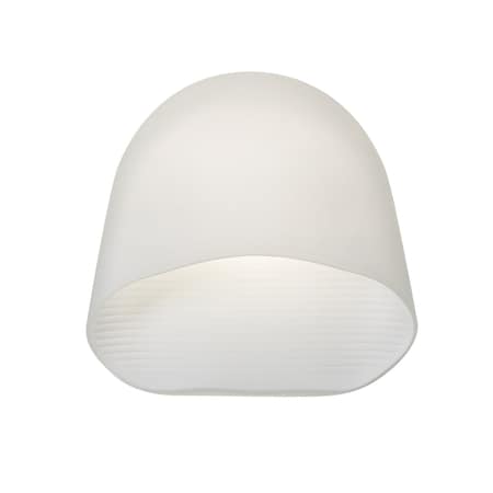 Besa Lighting Toro Sconce, White, 1x9W LED TOROWH-LED